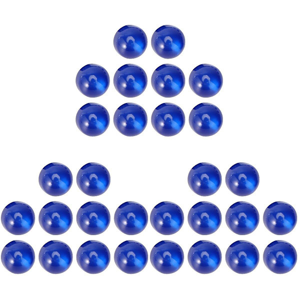 30 stk Runde Perle Spenne Imitert Jade Knapper Løse Perle Skjorteknapper 30 stk 1X1cm 30 pcs 1X1cm