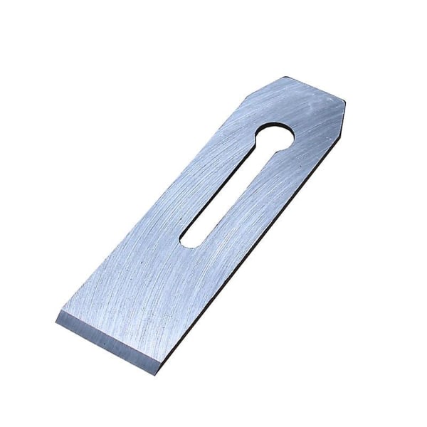 Håndhøvelblad, manuell høvelblad, høyhastighets stålhøvel med høvelblad (1 stk, sølv)