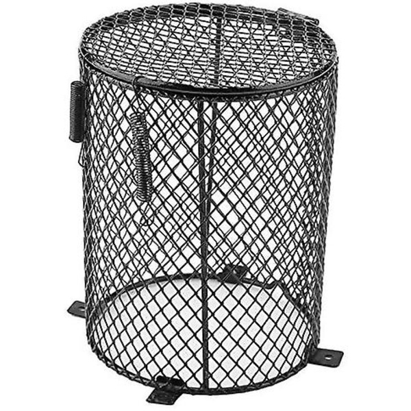 Reptilvärmelampa Skärm, Skyddande Bur Glödlampa Lampa Anti-brännskada Glödlampa Skyddande Omslag Box Skydd Bur För Kokande Strömförsörjningslåda (cylinder