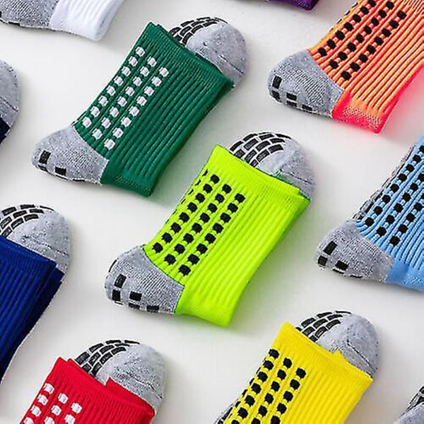Fodboldstrømper Anti-skrid Strømper Sportsstrømper Skridsikre Strømper Grip Strømper Sort Black