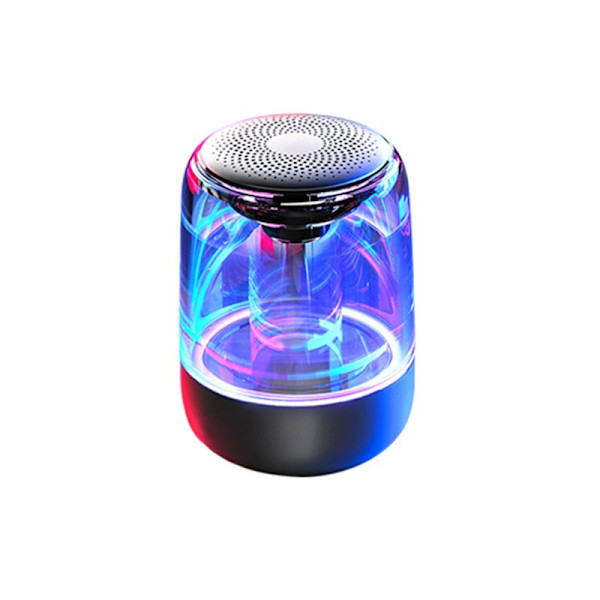 Dubbla Bärbara Bluetooth-högtalare, Trådlös Stereoparbildning, Levande LED-Ljusshow, Hög Ljudstyrka och Kraftfull Bas
