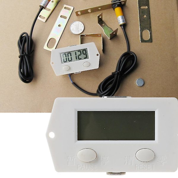 Bærbar teller med 5-sifret maks 25 ganger/sekund elektronisk tellerhullmaskin (1 stk)