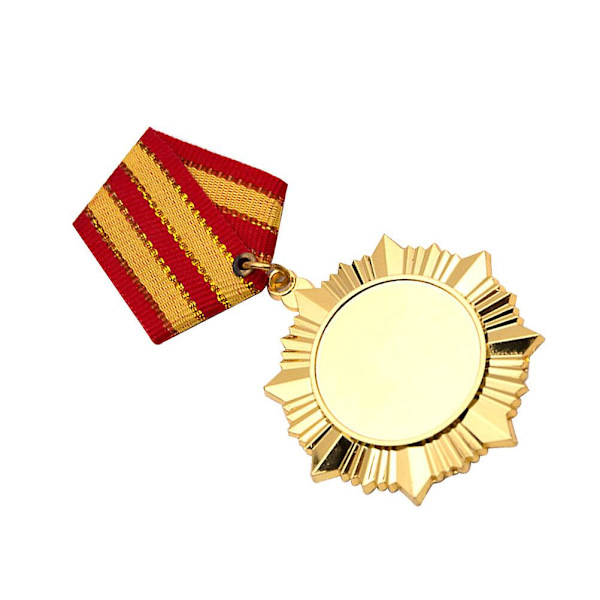 Vinnare Guldmedalj Gyllene Prispokaler Medalj Badge Deltagarpokaler Skolpris Spelpris 6*6CM 6*6CM