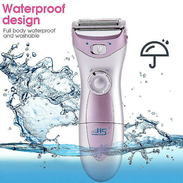 Lady Epilator Elektrisk Barbermaskine Hårfjerning Kvinder Krop Ansigts Ben Barberingstrimmer