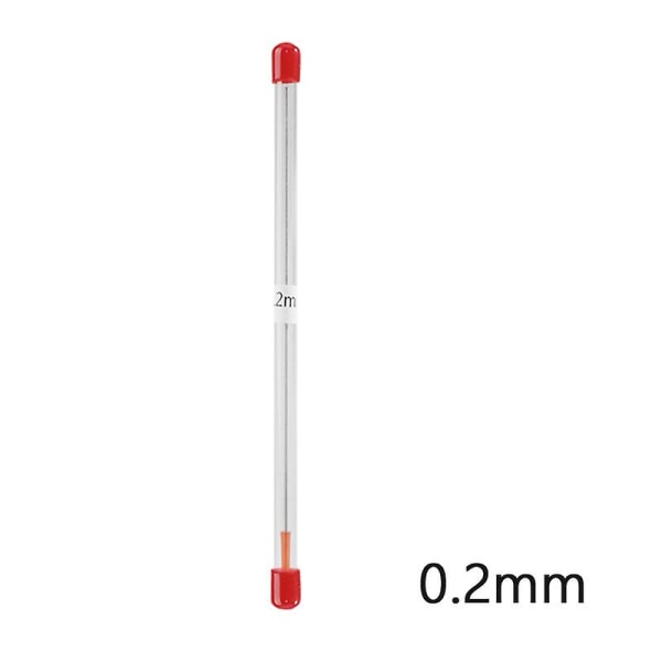 Airbrush-nåler og Airbrush-dyser Erstatning Praktisk Airbrush-tilbehør Verktøysett for Airbrush-sprøytepistol (2stk, rød+hvit)