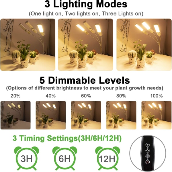 Fuld spektrum LED plantelys, majsfyldningslys