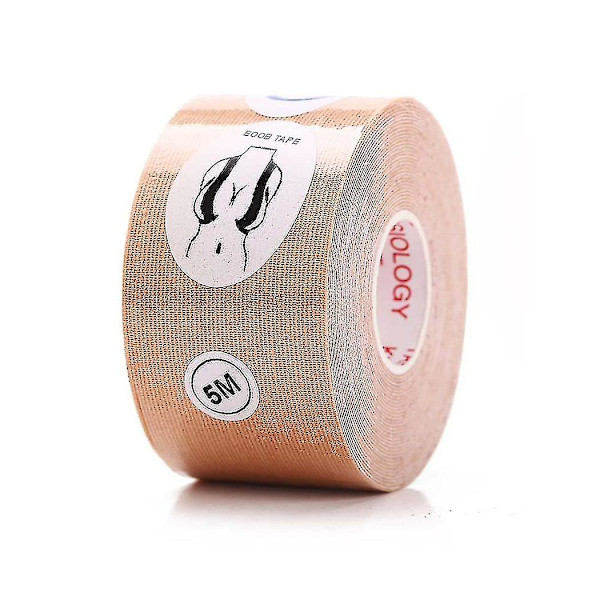 Boob Tape Brystvortebeskytter Brystpute Booby Lift Push Up Usynlig Klistremerke 3.8cm X 5M 3.8cm X 5M