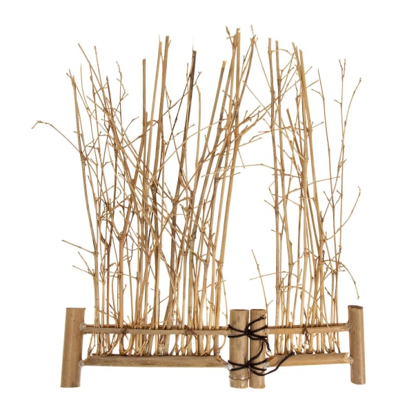 Naturlig bambu staket sushi matta japanskt kök prydnad Sushi dekoration Ljusbrun28,5x24cm Light Brown 28.5x24cm