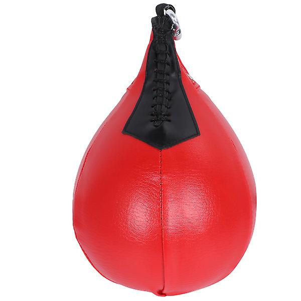 1 st Professionell Boxningsboll Hängande Boxningsboll Hög Elastisk Träningsboll För Slagträning W Red 25X18CM