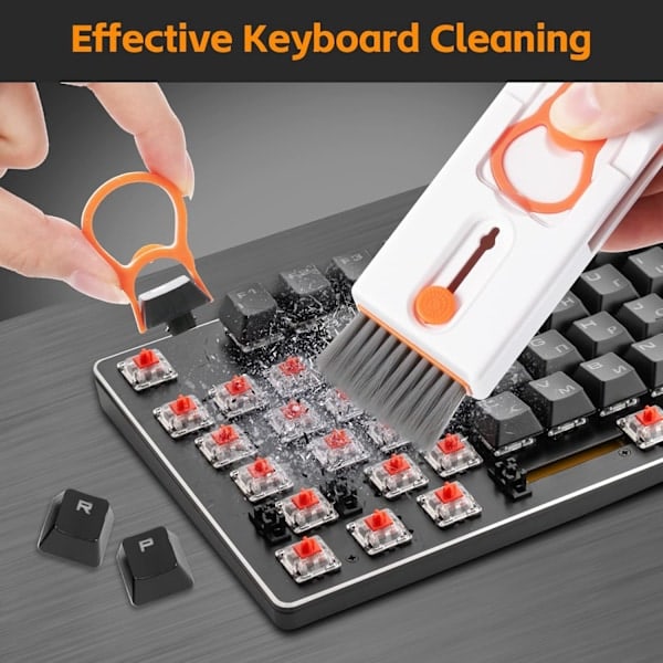 /Ryi/ Keyboard Cleaning Kit, 11 in 1 Multifunctional PC Keyboard Cleaner