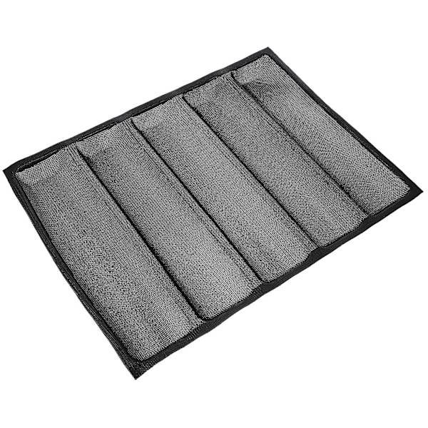 Suklaasilikonimuotteja Silikonileivonnaiset Muotit Leivonnaiset Pannu Suorakulmainen Leivonnaiset Pannu Tarttumaton Leivonnaiset Pa Black 46X33.5CM