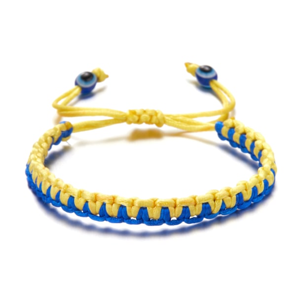 5 st Handgjorda Vävda Tibetanska Buddhistiska Knutsar Armband Herrar Damer Lyckliga Röda Snöre Armband för Skydd Smycken