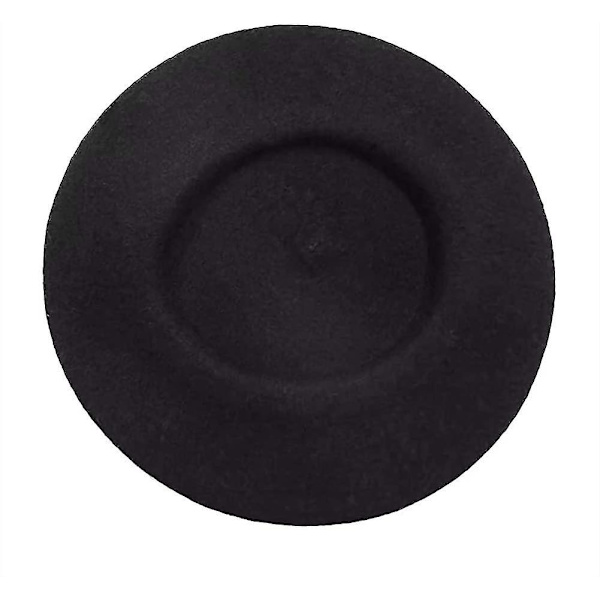 Klassinen Beretti Naisille Villahattu Ranskalainen Hattu Naisten Hattu Baski Beretti Pipo 2kpl Beanie