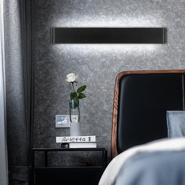 12W Rektangulær LED Vægslampe Sengelampe Hjembelysning Varmt Lys