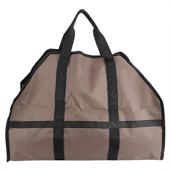 RYO_600D Oxford Klud Bærbar Brænde Log Transportør Træ Opbevaringspose Organizer Kaffe Farve