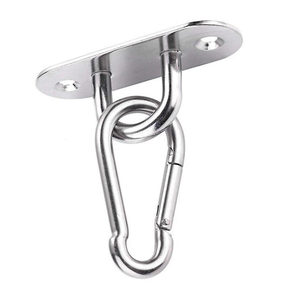 Kattokoukku Heittohylly Hammock Ripustussetti Heittotuoli Tarvikkeet Hammockpidin HopeaM Silver M