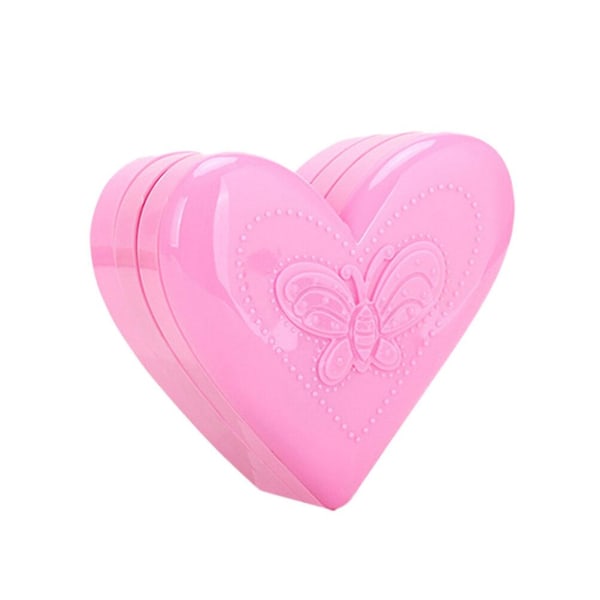 1 st Love Heart Formed 4-lagers Prepend Play Leksaker Makeup Box Set Kids Dress Up Cosmetics Kit Toy