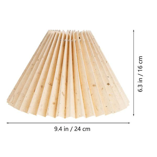 Lille Lampskærm Plettet Husholdnings Lampskærm Bordlampe Lampskærm Tilbehør Khaki 24X24CM Khaki 24X24CM