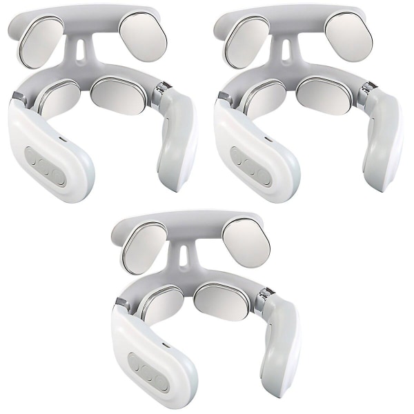 3 st Nackmassager Elektrisk Smart Nack- och Axelsmärta Relief Massager 3 st 14,5X14cm 3 pcs 14.5X14cm