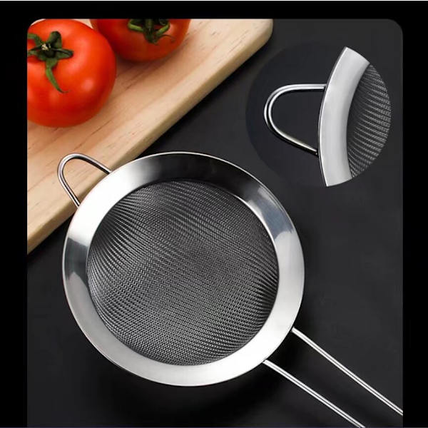 Blank teifilter i skinnende rustfritt stål, diameter (18 mm)