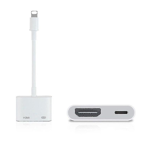 Salamanteri HDMI-sovitin Apple iPhone X 8 7 6 Plus iPadille
