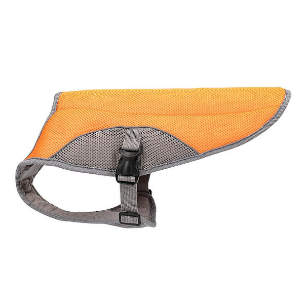 Sommar svalkande väst för husdjur Bekväma sommar kläder för husdjur Hundsele Svalkande kappa Storlek 2xl (orange)Ora Orange S