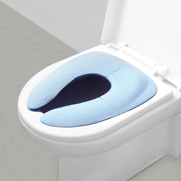 Travel Toilet Seat, Folding Travel Doyven Seat for Boys and Girls, Fits Round and Oval Toilets