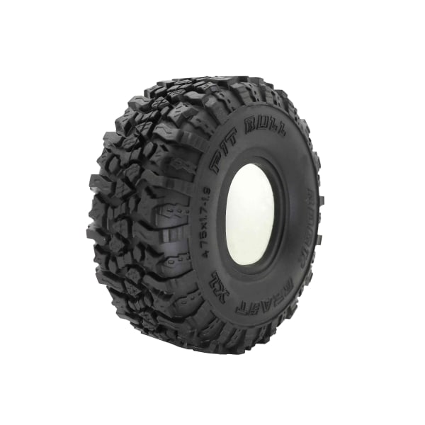 4 stk. 120mm 1,9 tommer Gummi Dæk Hjul Dæk Kompatibel Med 1/10 Rc Klippe Crawler Axial Scx10 90046 Axi03007 Tra