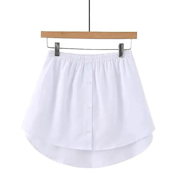 Paitojen jatkeet, säädettävät kerrospaidat, valepaidat, alahelma joustavalla vyötäröllä (2 kpl) XL XL