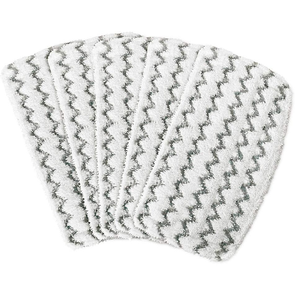 4 stk. Dampmoppuder, Vaskbare Mikrofiber Rengøringsdampere Udskiftningspuder til Steam Pocket Mop Hårdgulvsrenser