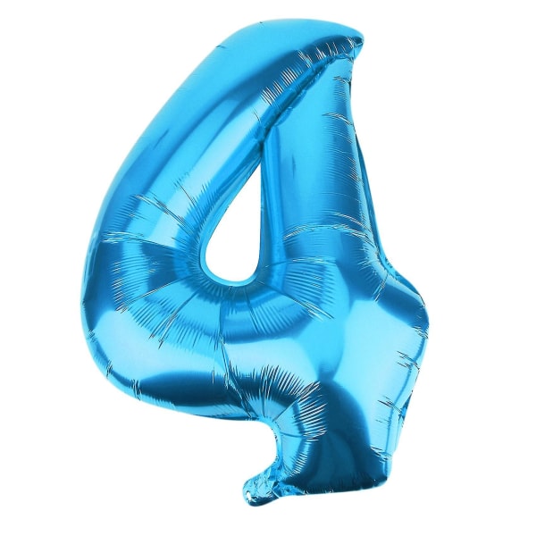 32 tommer digital aluminiumsfilmballon fødselsdag 0-9 Digital ballon G