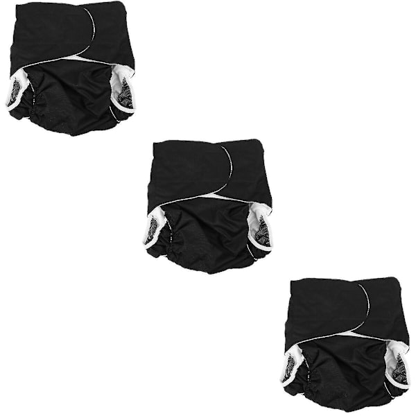 5 stk Genanvendelige Voksenbleer Vaskbare Voksenbleer Anti-læk Periodetrusser 3 stk 80x70x1.2cm 3 pcs 80x70x1.2cm