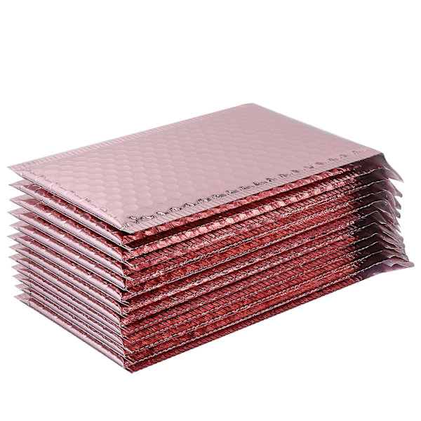 12 stk Boblekonvolutter Polstrede Konvolutter Vesker Bobleinnpakning Konvolutt (rosa)Rosa15X20CM Pink 15X20CM