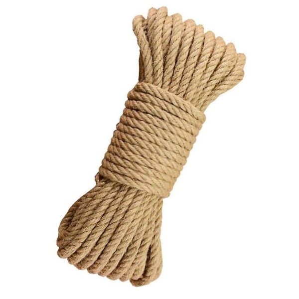 Robust Tøjstativ Jute Snore Rul Sisal Stof Snore Katteskrabe Pæl Katteskrabe Snore Brown 2500x0.5cm
