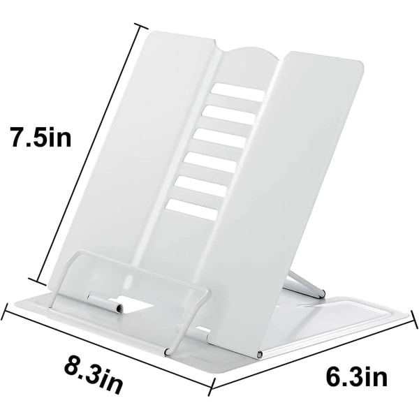 Lässtativ, Multifunktionellt Metallstaffli Bokhållare, Bärbar Justerbar Metallbokstativ, För Böcker/Mobiltelefon Kopierhållare Staffli Musikstativ Stativ