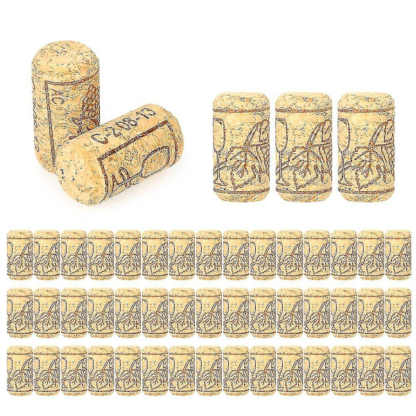 50 st/set Vinkork 40*21mm Röd Vinkork Ek Röd Vinkork Ek Vinkorkar