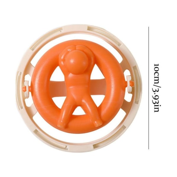 Pyykinpesupallo pesukoneen dekontaminaatiopallo pesukoneelle (oranssi)