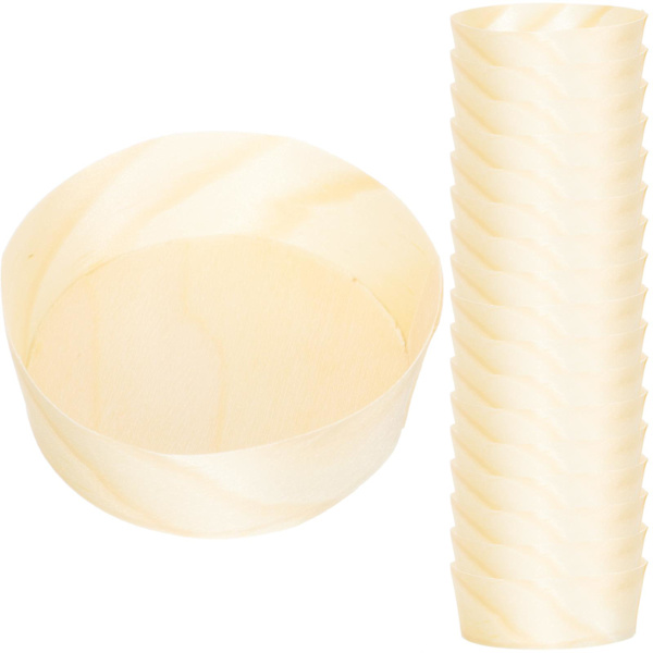 50 stk. Seafood Bakke Salatplade Sushi Take Out Bakker Sushi Fade Sushi Display Taller Sashimi Bakke Elfenben 5x5cm Ivory 5x5cm