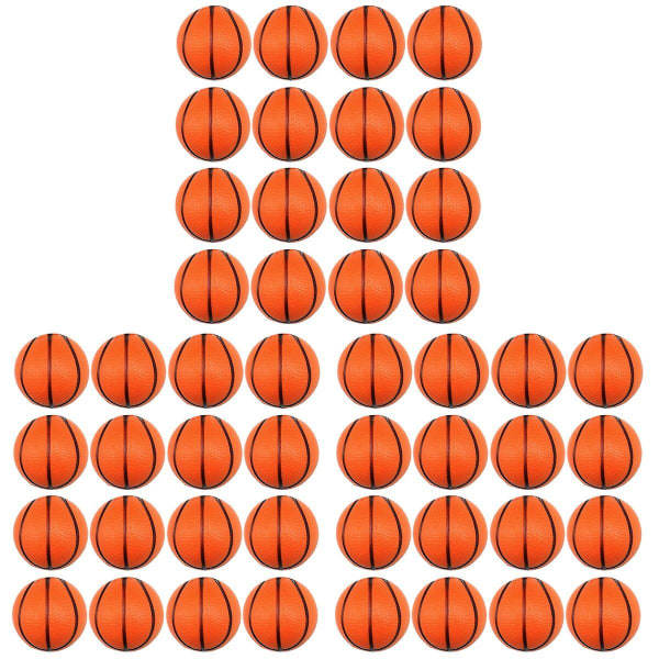 120 st Intressanta basketleksaker Slitstarka barnbasketbollar Interaktiva barnleksaker72 st4X4C 72 pcs 4X4CM