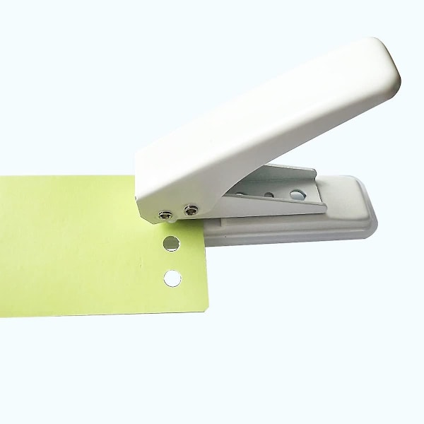 Hullemaskine, Enkelt Hulstans Perforator Til Papir Kort Etiket (2 stk)