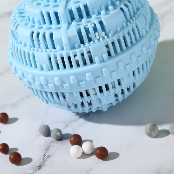 2 stk Vaskebolde - Naturligt ikke-kemiske vaskemiddel Vaskebolde til vaskemaskine - Miljøvenlig vaskebold alternativ