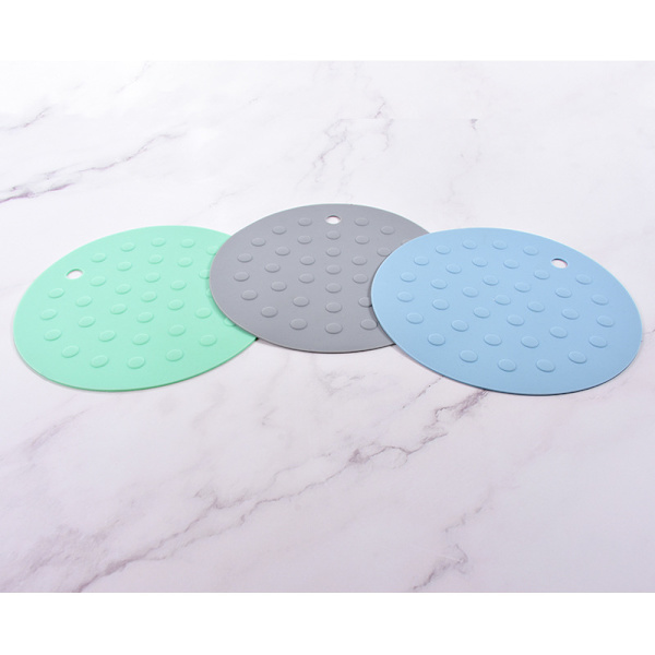 3PCS, Silikon Gryteunderlag, Silikon Gryteholdere for Varm Pan og Gryteunderlag. Varmebestandige Diskunderlag for Bordbrikker