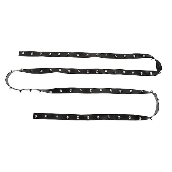 Miesten korut Punk Jewllery Punk Goth Choker Naulaketju Nahkahihnan Nauhat 200X2.5X1.1CM 200X2.5X1.1CM