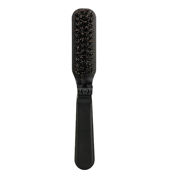 Børster Hår Skjegg Stellbørste Mini Bustbørste Styling Skjeggbørster Skjegg Hår RettingBl Black 17.5X3X2.5CM
