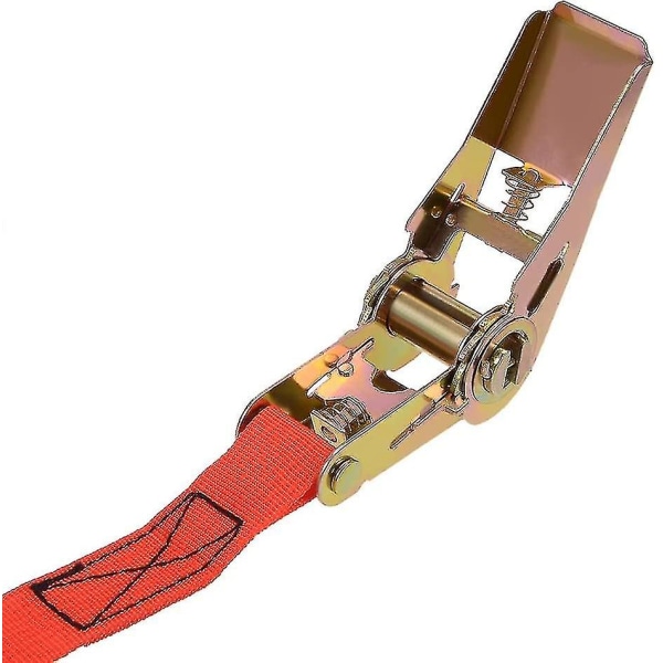 Lastestropper med skralle, strammer for lastestropper, taustrammer, lastebilstrammer, strammerholder 2 stk 3m X 25mm