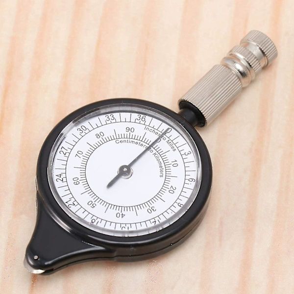 Mini Utomhus Exakt Professionell Kartläggningsverktyg Distanskalkylator Fältkarta Mätverktyg (1 Styck, Svart)