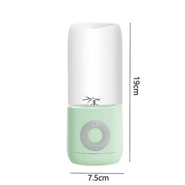 500ml Uppladdningsbar Elektrisk Fruktjuicer Juice Blender Hem Kökstillbehör Grön Green