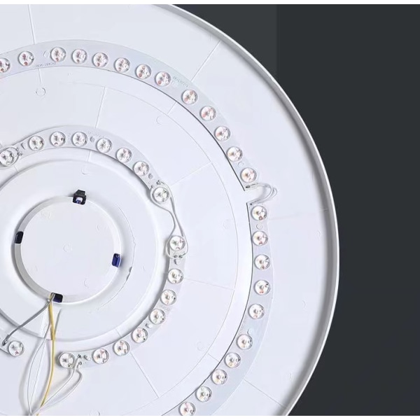 Tre-bevis LED loftslampe fugtsikker belysning moderne enkel rund soveværelseslampe gang balkon køkken badeværelseslampe