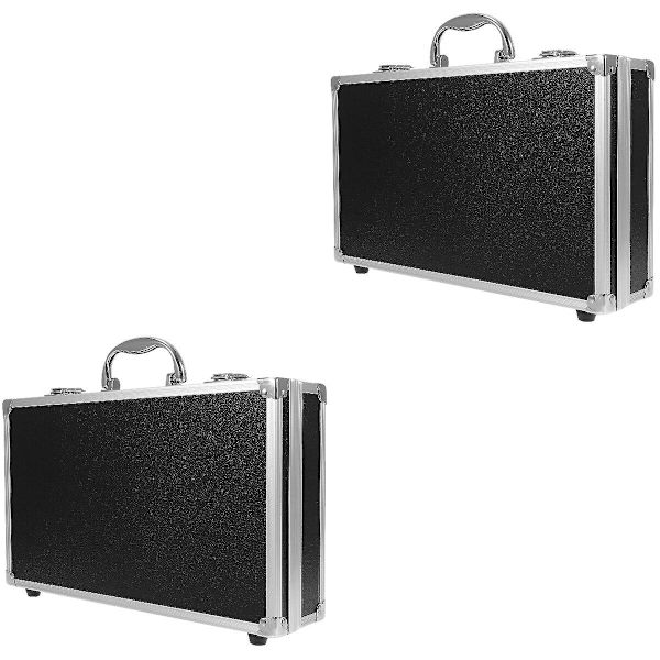 2 st Praktiska Mikrofonväskor Trådlös Mikrofonförvaring Organizer Box2pcs32x19cm 2pcs 32x19cm