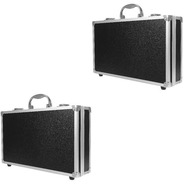 2 stk Praktisk Mikrofon Kuffert Trådløs Mikrofon Opbevaring Organizer Box2pcs32x19cm 2pcs 32x19cm